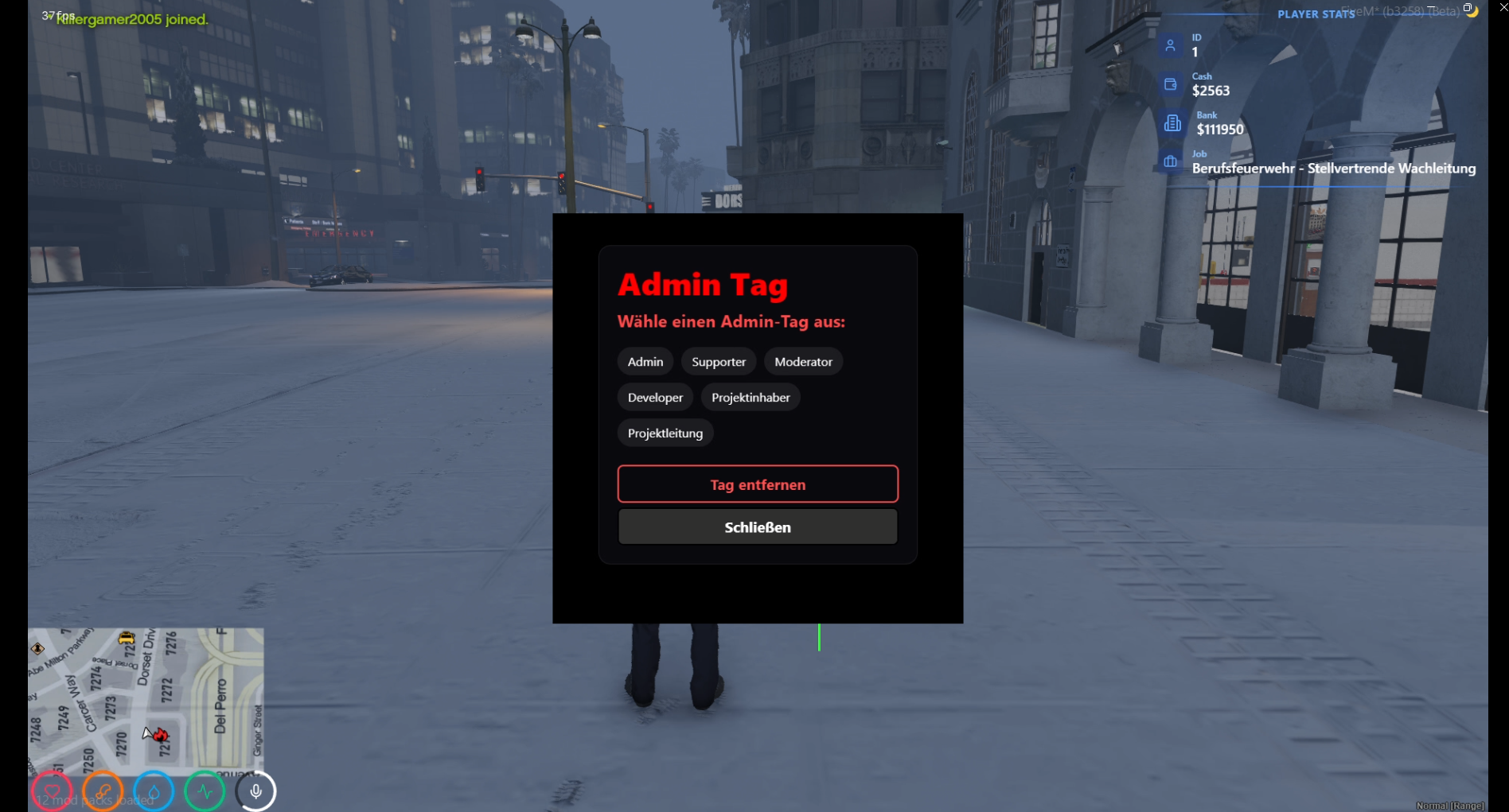 Admin Tag System